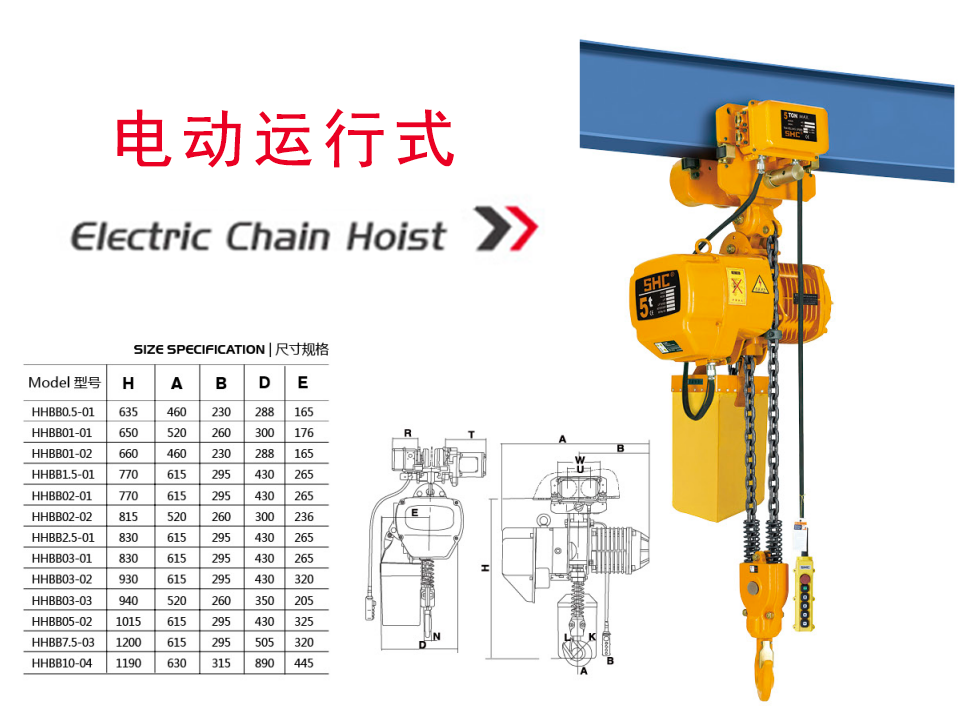 電動運行式環(huán)鏈電動葫蘆